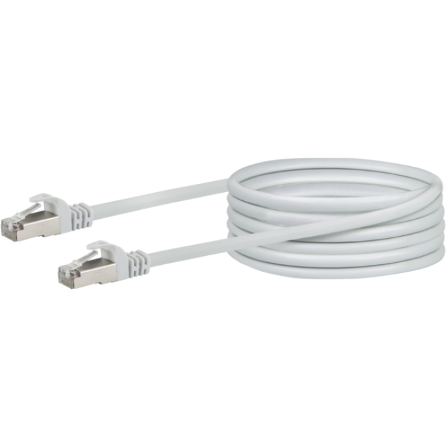 Schwaiger CAT6 netwerkkabel , S/FTP, 10m, weiß