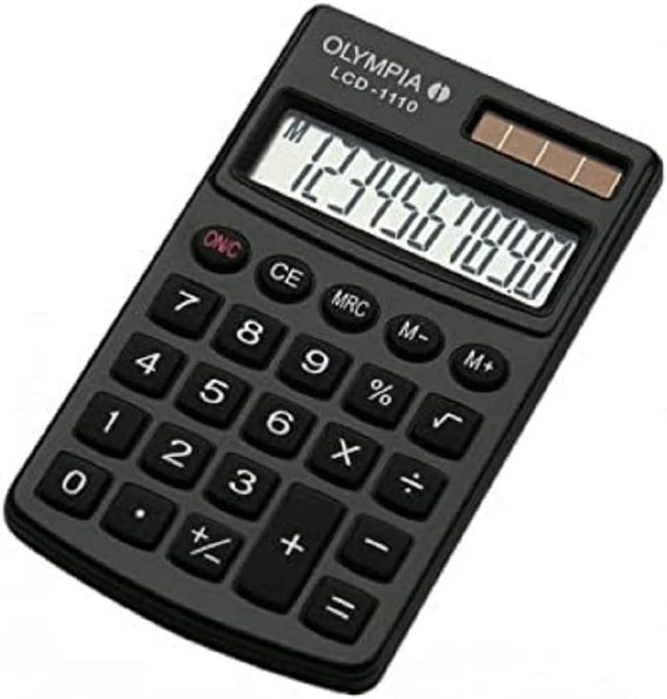 Olympia Taschenrechner LCD-1110 zwart
