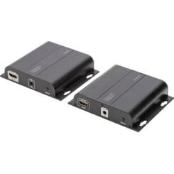 DIGITUS Extender Set HDMI IP Cat5/5e/6/7 zwart