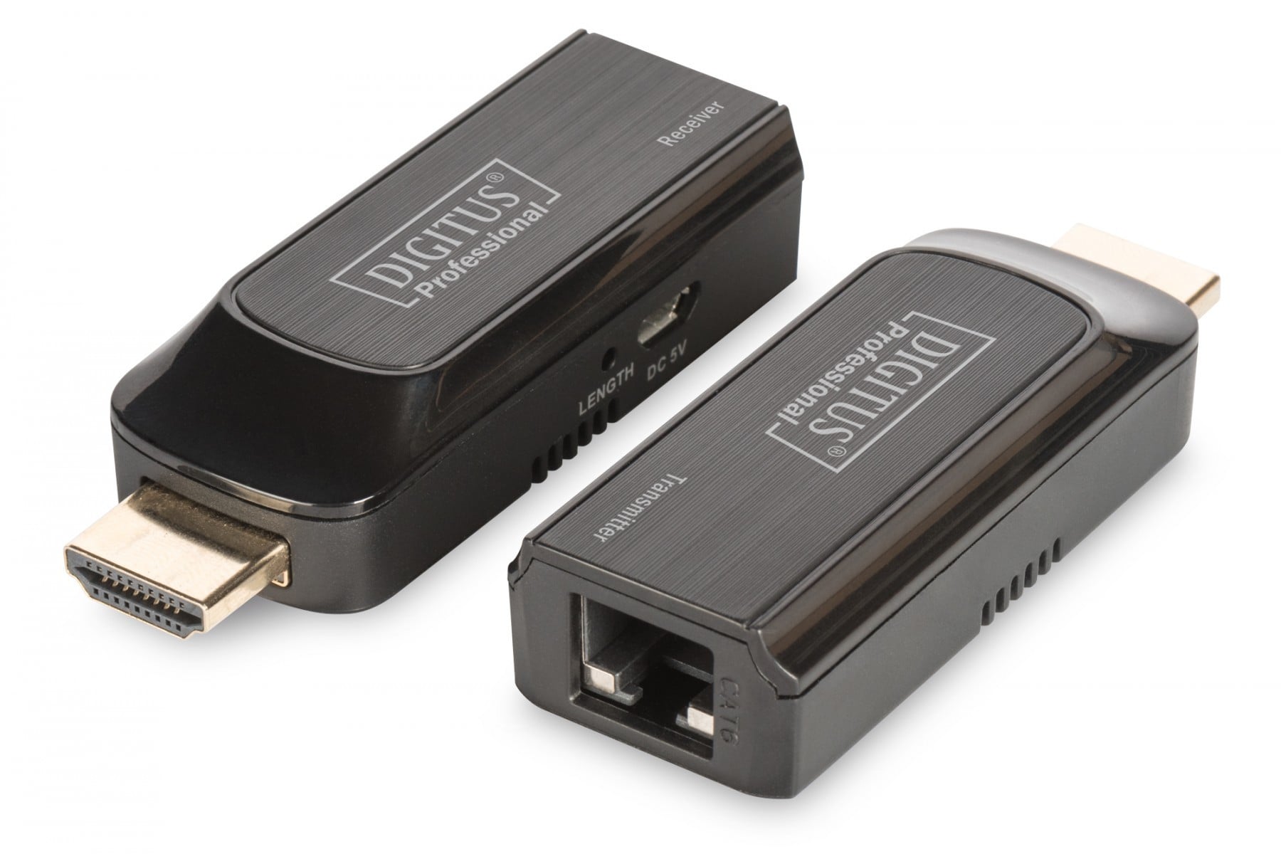 DIGITUS HDMI Extender Set Cat6/6a/7 Full HD tot 50m StromUSB