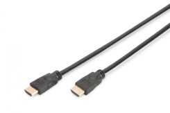 DIGITUS HDMI-Kabel A->A Ethernet St/St 5.0m zwart 4K
