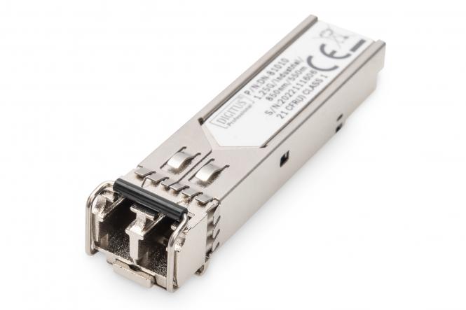 DIGITUS Industrial Mini GBIC (SFP) module 1.25Gbps 0.55km