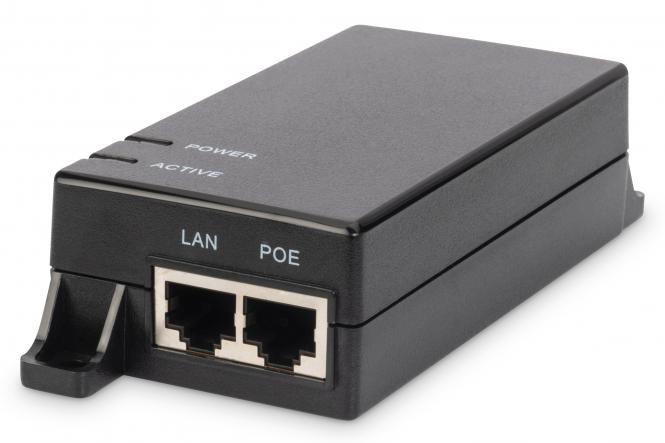 DIGITUS Injektor Gigabit PoE+ 802.3af 15.4W
