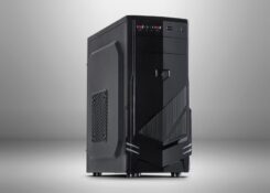 Inter-Tech Behuizing Midi B-30 met Design Frontblende