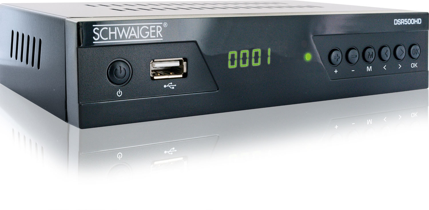 Schwaiger Satellitenreceiver DVB-S2 HD