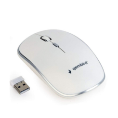 gembird muis OPT WIRELESS 4 toetsen inkl. nano USB weiß