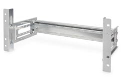 DIGITUS Hutschienenträger 4HE 19 (483mm) + Hutschiene