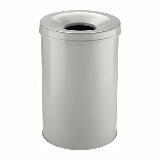 DURABLE Economy papierbak vlamdovend 30 liter, Lichtgrijs