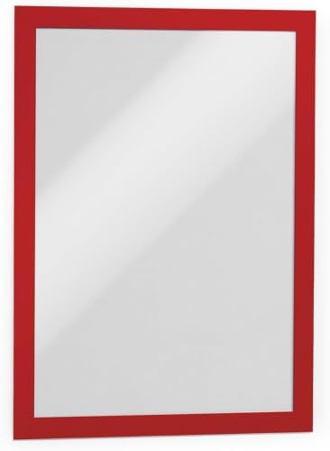 DURABLE Magnetrahmen Duraframe A4 Großpck 10er Btl rood