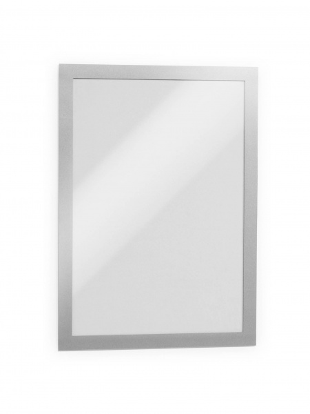 DURABLE Magnetrahmen Duraframe A4 Großpck 10er Btl zilver