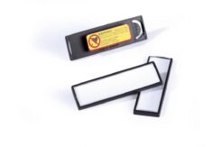 17 x 67 mm, zwart