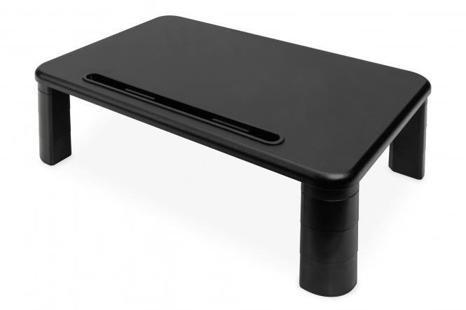 DIGITUS MLS Monitorerhöhung 0-32 hout Max.10KG zwart