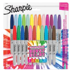 Sharpie markeer stift Fein Rundspitze F 24er Color Burst Blister