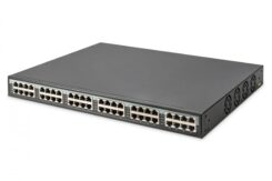 DIGITUS POE + Injector 24 Port Gigabit Professional 10G 370W