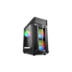 Sharkoon Behuizing VG6-W RGB ATX 1xAcryl zwart