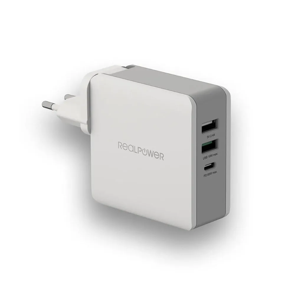 RealPower Lader DeskCharge-65 Travel 65W