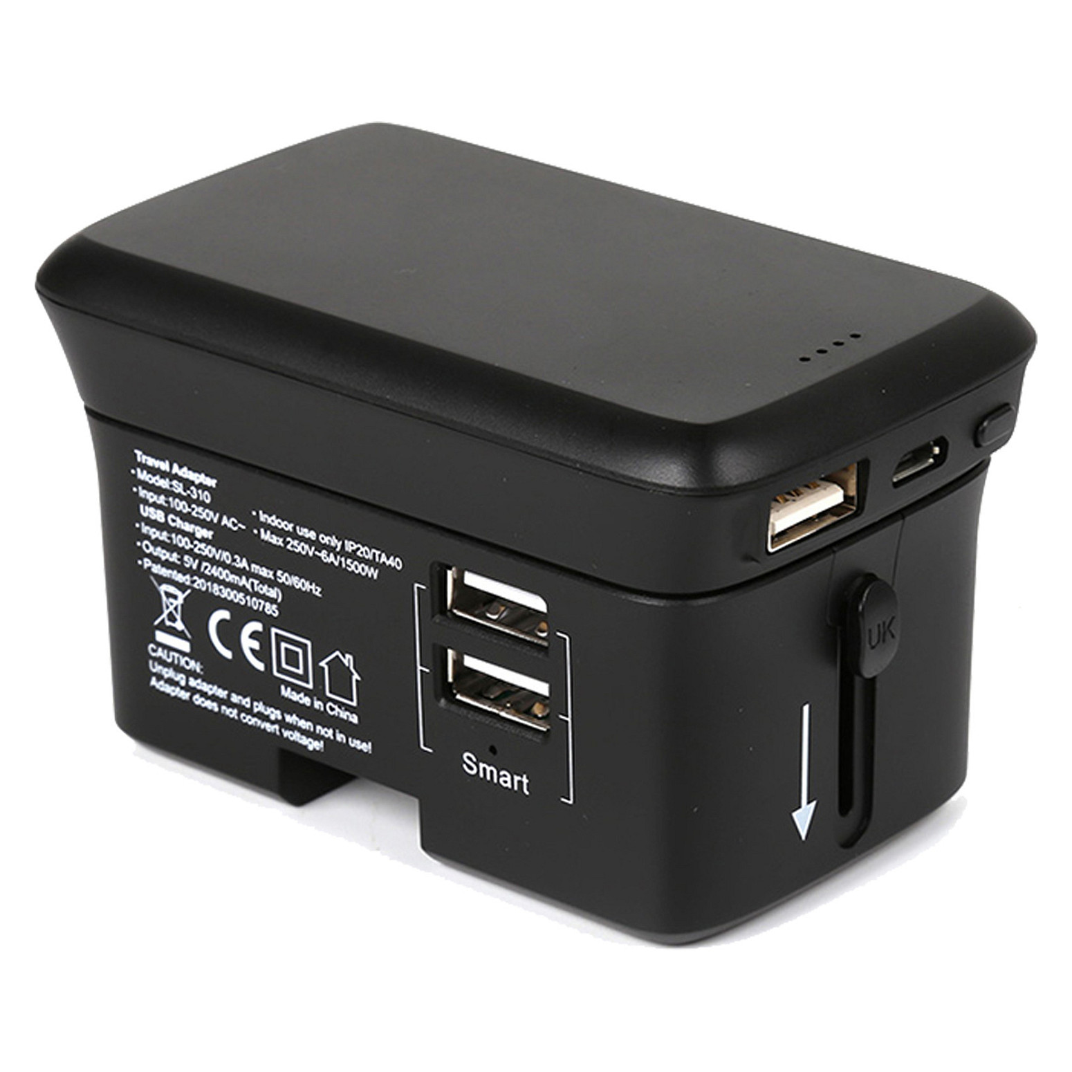 RealPower Lader TravelCharge-4k inkl. Powerbank