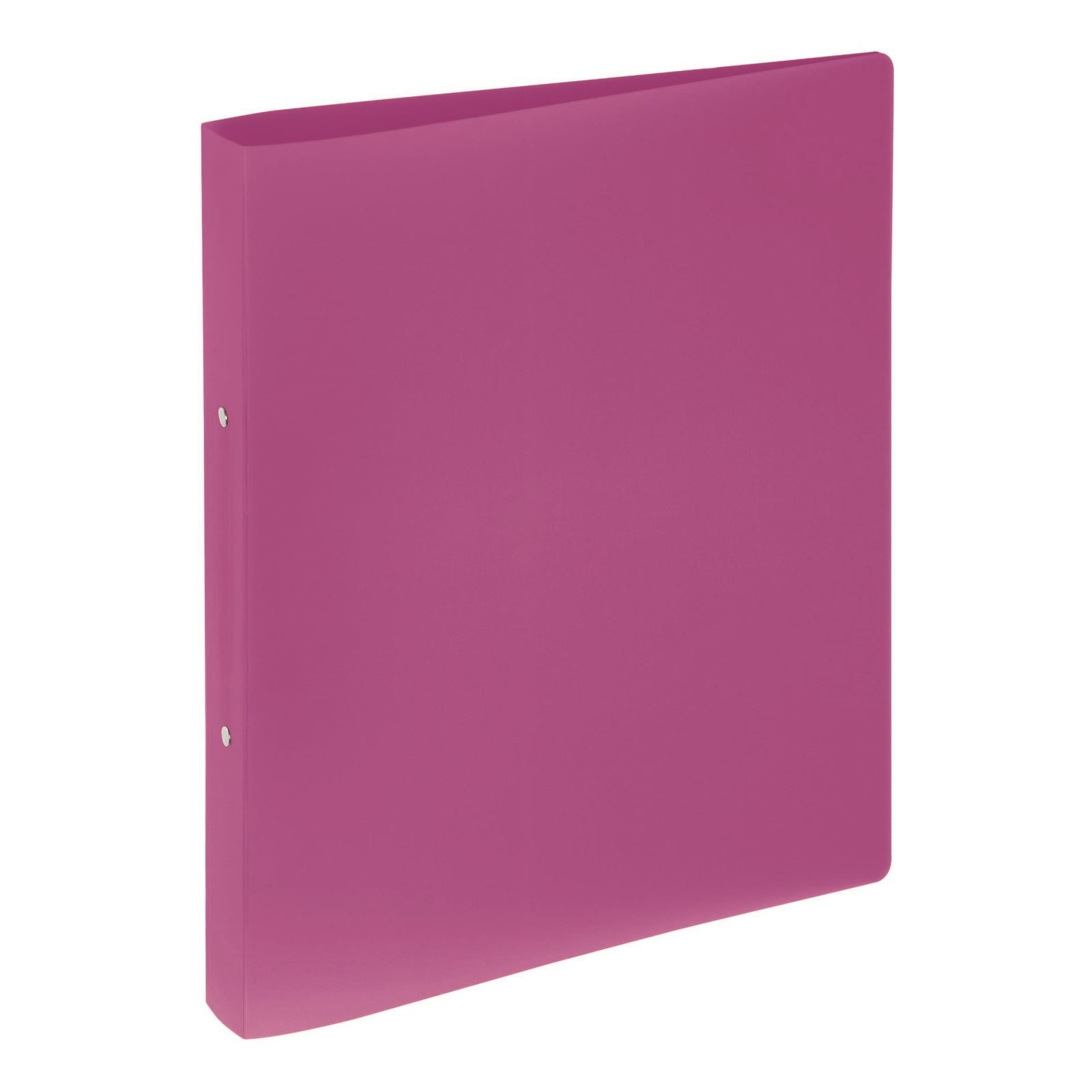 PAGNA ringbinder A4 25mm PP 2-Ring-Mechanik dunkelrosa