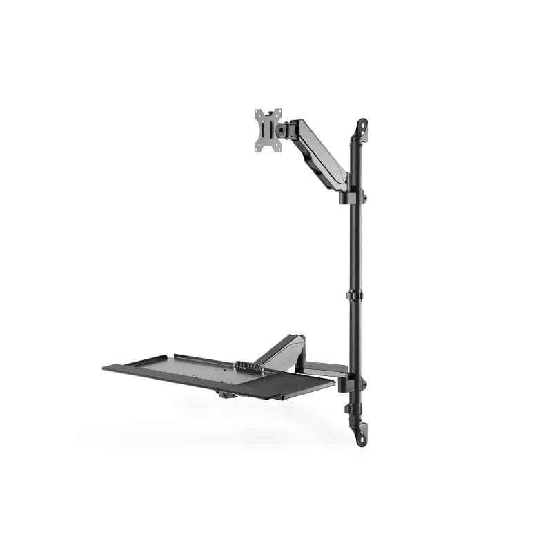DIGITUS wall mount Steh/Sitz Arbeitsplatz Single Max8KG