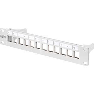 DIGITUS Patchpanel 12-Port modulair