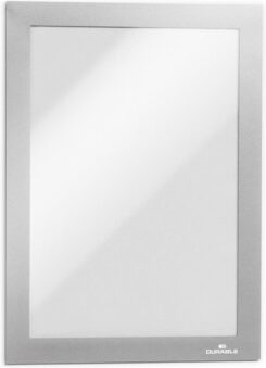 DURABLE DURAFRAME MAGNETIC A5 5 stuks zilver