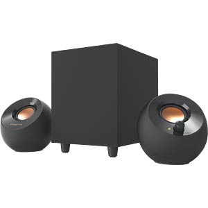 Creative actieve luidspreker Pebble Plus 2.1 zwart