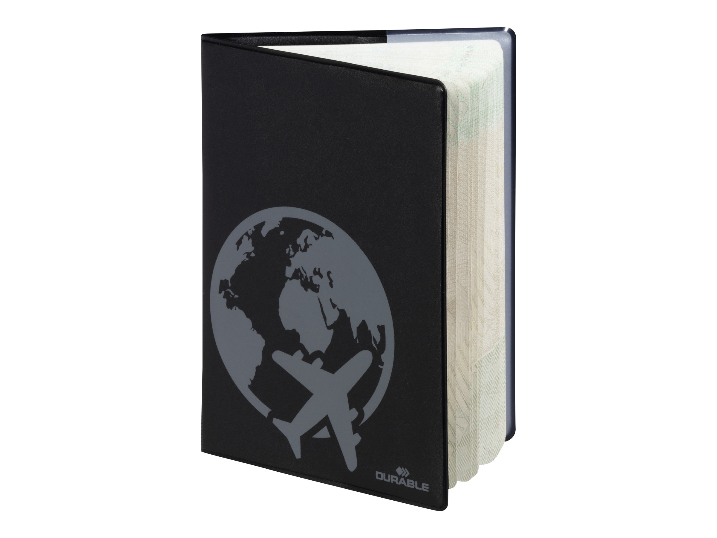 DURABLE Reisepasshülle 189x129mm RFID SECURE zwart