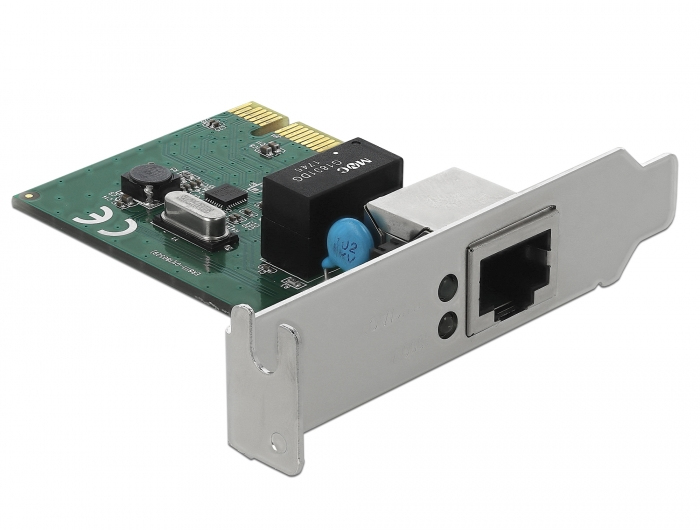 DELOCK Gigabit LAN 1x RJ45 +Low Profile Delock