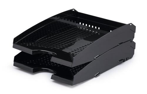 DURABLE TREND Briefablageschale A4 zwart