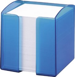 DURABLE TREND Zettelkasten transluzent blauw
