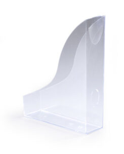 DURABLE BASIC Stehsammler A4 transparant