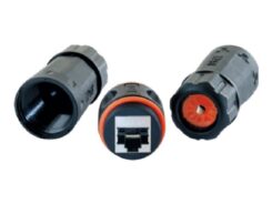 Schwaiger CAT6A Netzwerkverbinde Outdoor 2x RJ45 verloop stekker