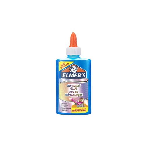 Elmers Bastelkleber Metallic blauw 147ml
