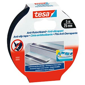 tesa Anti-Rutschband 5m 25mm zwart