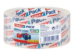 tesapack Crystal Clear PP 66m 50mm -Packband-