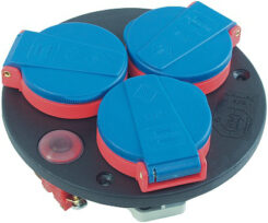 stekkerdoos Steckdoseneinsatz 3-x IP44 DE