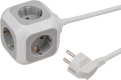stekkerdoos Steckdosenwürfel Brennnenstuhl 4x 1.4m Kabel