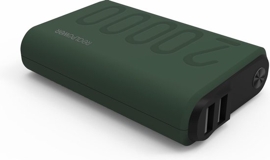RealPower Powerbank PB-20000 PD+ Midnight Green 20.000mAh