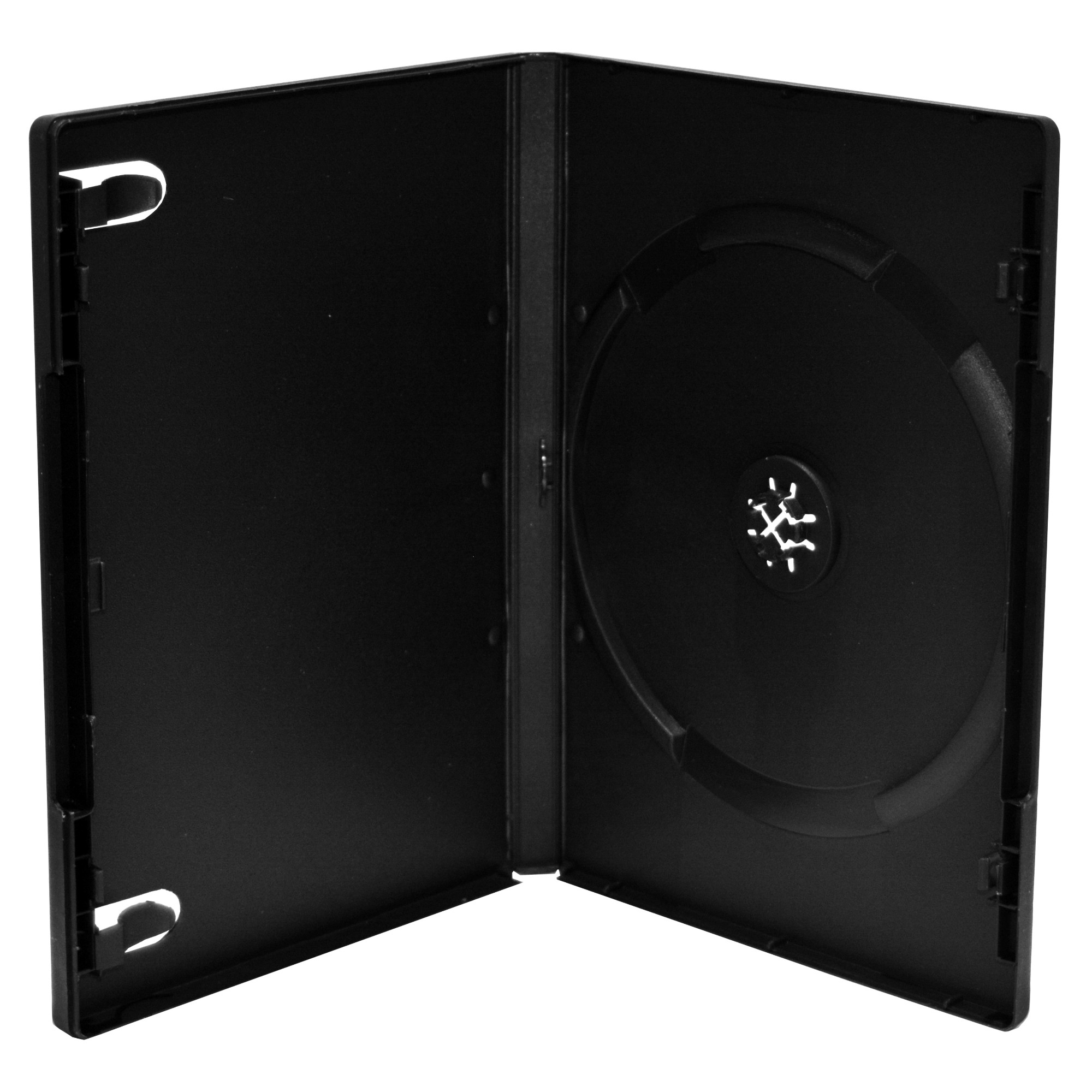 MediaRange DVD-Leerhülle voor 1 Dics 14mm zwart 50St.