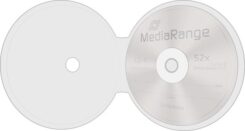 MediaRange Leerhülle voor 1 Dics (Shellcase) transparant