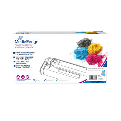 MediaRange Toner Samsung voor CLT-C404S/ELS met Chip cyan