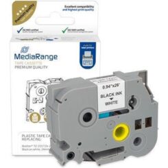 MediaRange Schriftbandka. Brother TZ-251/TZe-251 24mmx8m zwart