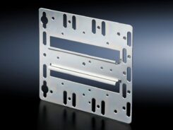 Rittal Montageplatine met integrierter Hutschiene