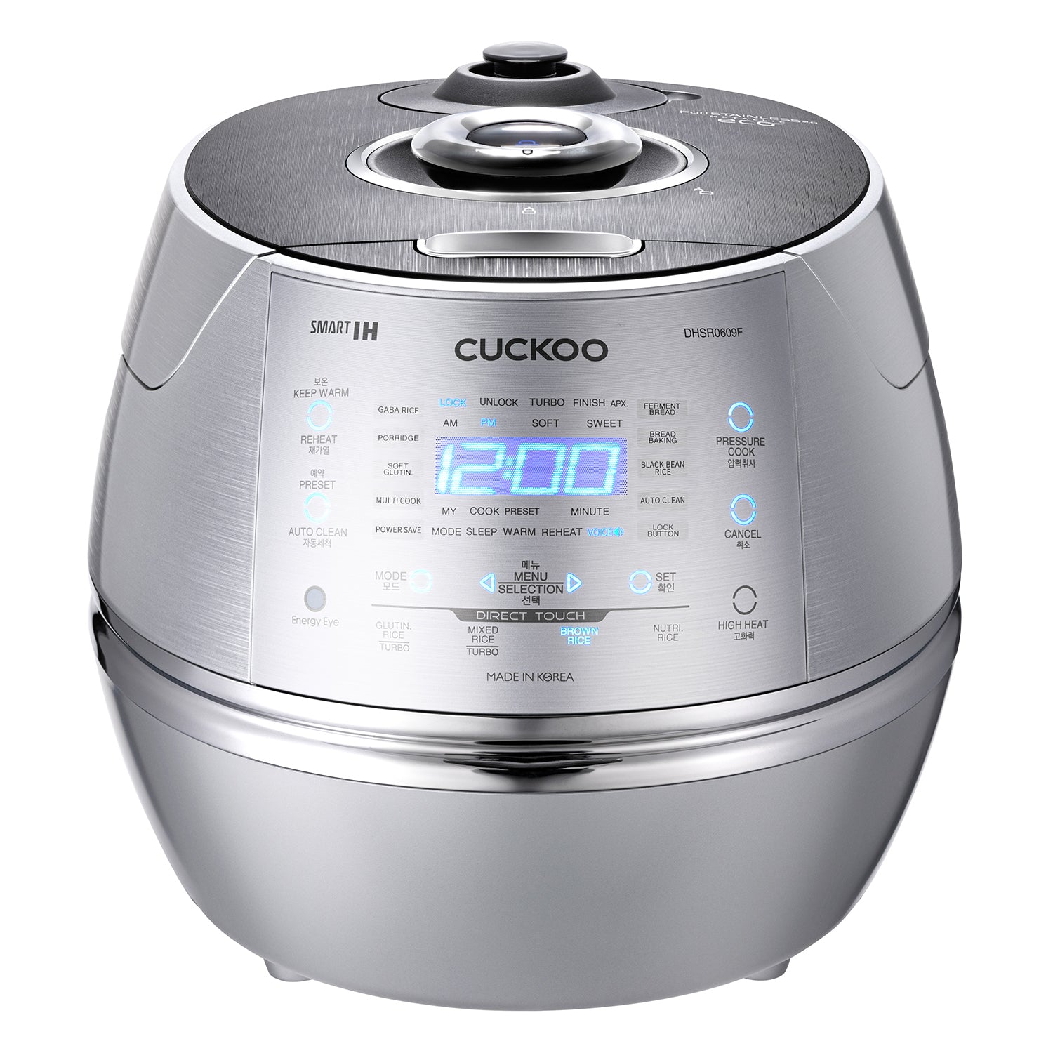 Cuckoo Reiskocher 1.08l CRP-DHSR0609F Induktions-druk