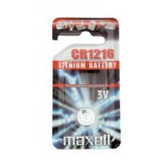 Maxell batterij knoopcel CR1216 3V 25mAh Lithium 1St.