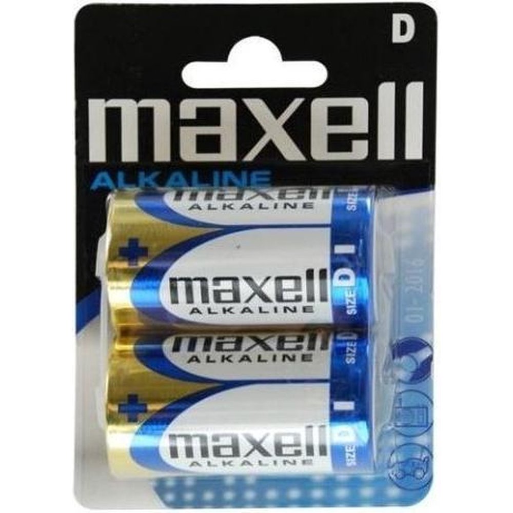 Maxell batterij Alkaline D Mono LR20 2St.