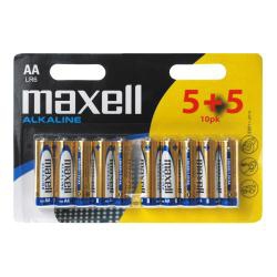 Maxell batterij Alkaline AA Mignon LR06 10St.