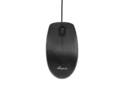 MediaRange muis USB 2.0 3 toetsen, geräuscharm zwart