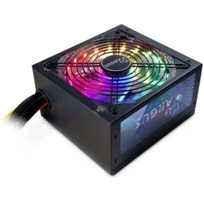 Inter-Tech voeding 500W Argus RGB-500W II 140mm koeler retail
