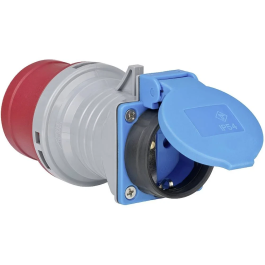 stekkerdoos Adapter stekker CEE400V/16A SchuKostedo 230V/16